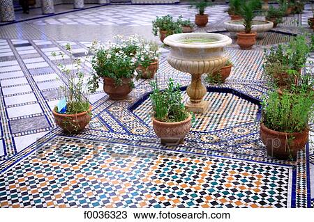 Morocco, Marrakech, museum View Large Photo Image Stock Image - Morocco, Marrakech, museum. Fotosearch