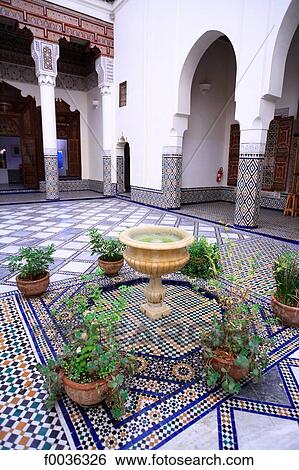 Morocco, Marrakech, museum View Large Photo Image Stock Photograph - Morocco, Marrakech, museum. Fotosearch