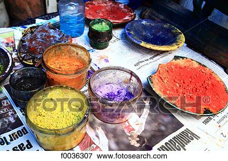 Morocco, Marrakech, souk, dry cleaners, pigments View Large Photo Image Stock Photo - Morocco, Marrakech, souk, dry cleaners, pigments. Fotosearch