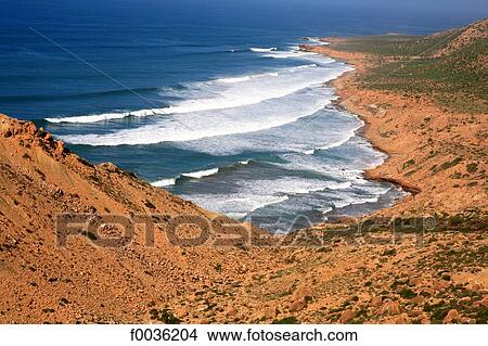 Morocco, near Imessouane, seaside View Large Photo Image Picture - Morocco, near Imessouane, seaside. Fotosearch