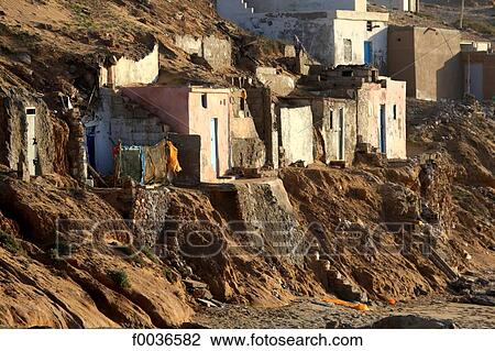 Stock Image - Morocco, Tiznit, Aglou beach. Fotosearch