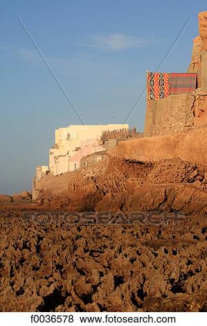 Stock Photo - Morocco, Tiznit, Aglou beach. Fotosearch