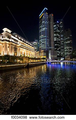 Singapore, Fullerton hotel View Large Photo Image Stock Photo - Singapore, Fullerton hotel. Fotosearch