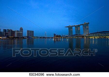 Singapore, marina bay sands View Large Photo Image Stock Photograph - Singapore, marina bay sands. Fotosearch