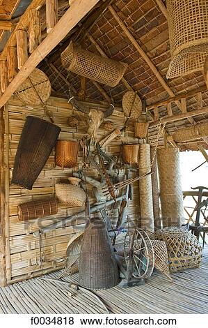 Thailand, Baan Thong Luang, inside a house View Large Photo Image Stock Photo - Thailand, Baan Thong Luang, inside a house. Fotosearch