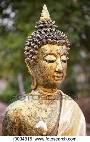Thailand, Chiang Mai, Wat Jet Yot temple, statue View Large Photo Image Stock Photograph - Thailand, Chiang Mai, Wat Jet Yot temple, statue. Fotosearch