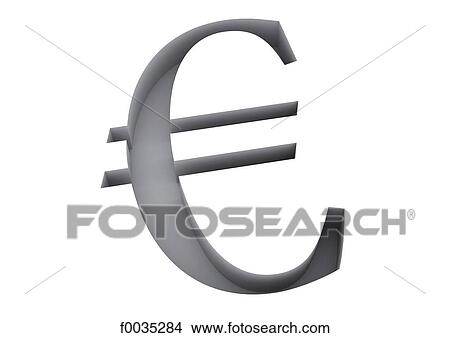 Picture - Typography: euro. Fotosearch