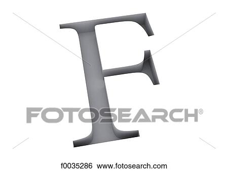 Typography: letter F View Large Photo Image Stock Photograph - Typography: letter F. Fotosearch