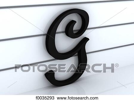 Stock Image - Typography: letter G. Fotosearch