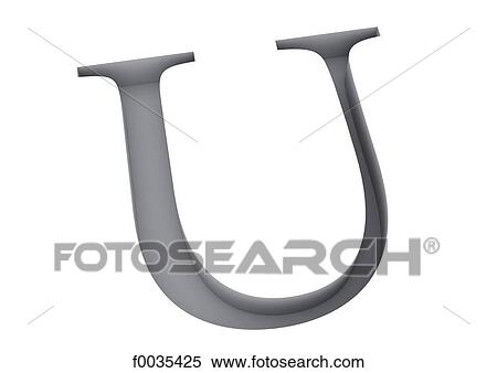 Typography: letter U View Large Photo Image Stock Photography - Typography: letter U. Fotosearch