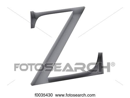 Stock Image - Typography: letter Z. Fotosearch