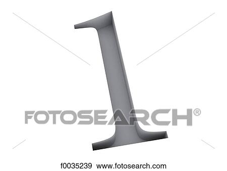 Typography: numeral 1 View Large Photo Image Stock Photo - Typography: numeral 1. Fotosearch