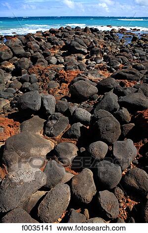 Stock Image - United States, Hawaii, island of Maui, beach. Fotosearch