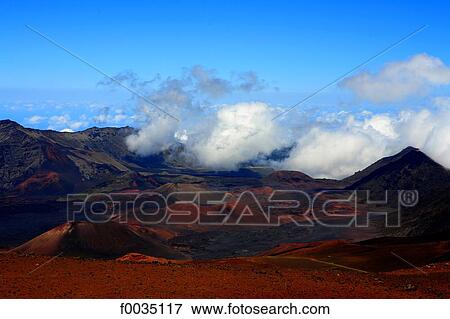 United States, Hawaii, island of Maui, Haleakala vulcano View Large Photo Image Stock Photo - United States, Hawaii, island of Maui, Haleakala vulcano. Fotosearch