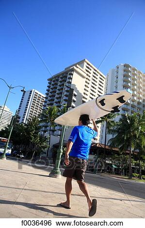 United States, Hawaii, Oahu island, Waikiki beach View Large Photo Image Stock Photograph - United States, Hawaii, Oahu island, Waikiki beach. Fotosearch