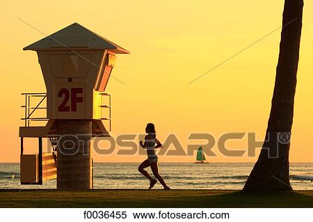 United States, Hawaii, Oahu island, Waikiki beach, lifeguard station View Large Photo Image Stock Photography - United States, Hawaii, Oahu island, Waikiki beach, lifeguard station. Fotosearch