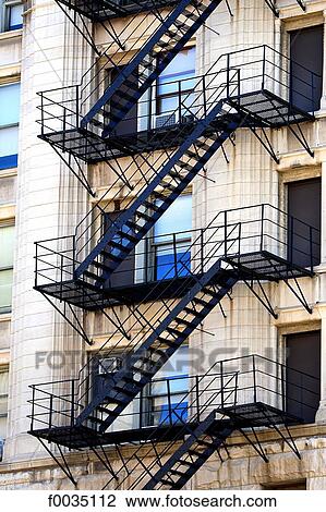 Stock Image - United States, Illinois, Chicago, facade. Fotosearch