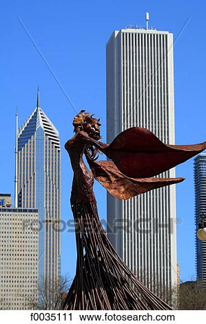 United States, Illinois, Chicago, Grant Park, statue of Magdalena View Large Photo Image Stock Image - United States, Illinois, Chicago, Grant Park, statue of Magdalena. Fotosearch