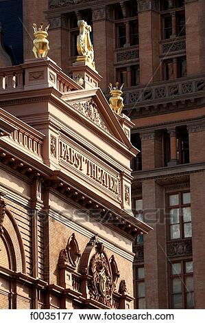 Stock Photo - United States, Wisconsin, Milwaukee, Pabst theater. Fotosearch