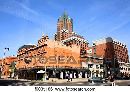 United States, Wisconsin, Milwaukee, Milwaukee Center View Large Photo Image Stock Photograph - United States, Wisconsin, Milwaukee, Milwaukee Center. Fotosearch