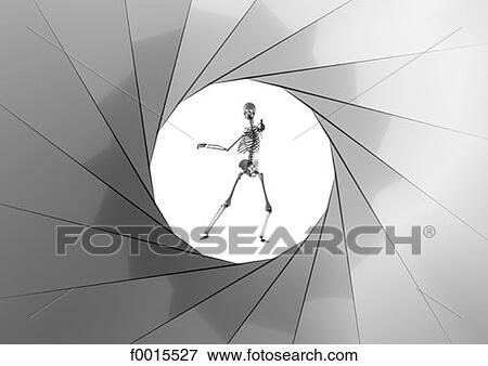 Skeleton: James Bond's symbol View Large Photo Image Stock Photo - Skeleton: James Bond's symbol. Fotosearch
