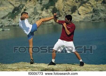 Stock Image - Relaxation and well being, lifestyle, exterior shot, open air, outsides. Fotosearch