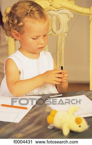 Stock Image - Day of a child, lifestyle, people, child, children. Fotosearch