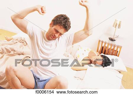 Picture - Love Nest, lifestyle, couple, couples, married. Fotosearch