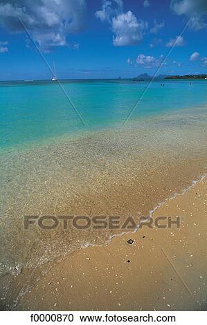 Stock Image - Elements and Nature, beach, seaside, seashore, beaches, sand. Fotosearch