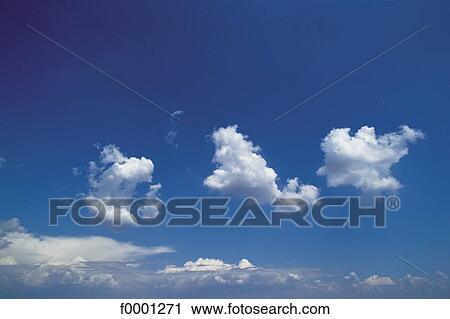 Stock Image - Elements and Nature, cloud, clouds, cloudy, sky. Fotosearch