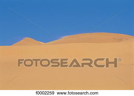 Stock Photo - Elements and Nature, landscape, dune, desert, sand, desert. Fotosearch