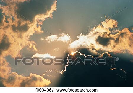 Elements and Nature, sky, cloud, clouds, cloudy, sunbeam View Large Photo Image Stock Photo - Elements and Nature, sky, cloud, clouds, cloudy, sunbeam. Fotosearch