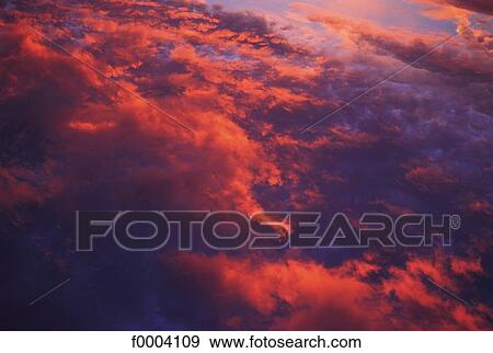 Elements and Nature, sky, cloud, clouds, cloudy, sunset View Large Photo Image Stock Photo - Elements and Nature, sky, cloud, clouds, cloudy, sunset. Fotosearch