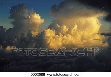 Elements and Nature, sunset, cloud, clouds, cloudy, sky View Large Photo Image Stock Photograph - Elements and Nature, sunset, cloud, clouds, cloudy, sky. Fotosearch