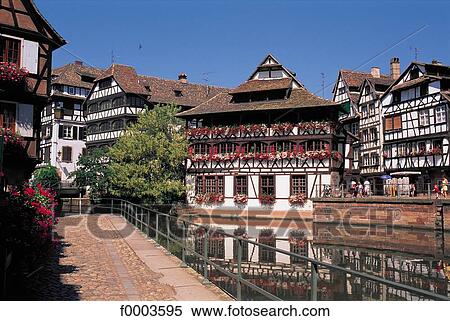 France, Alsace, Strasbourg, The Little France View Large Photo Image Stock Photography - France, Alsace, Strasbourg, The Little France. Fotosearch