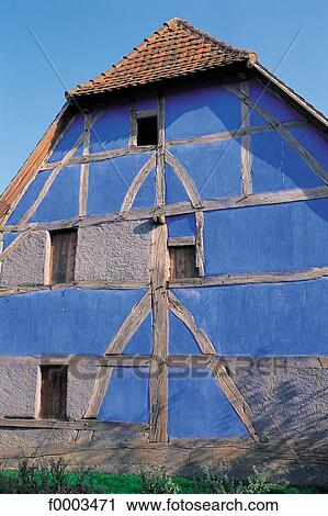 France, Alsace, Ungersheim, Alsace ecomuseum, traditional dwelling View Large Photo Image Stock Image - France, Alsace, Ungersheim, Alsace ecomuseum, traditional dwelling. Fotosearch