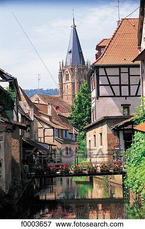 France, Alsace, Village of Wissembourg View Large Photo Image Stock Photo - France, Alsace, Village of Wissembourg. Fotosearch