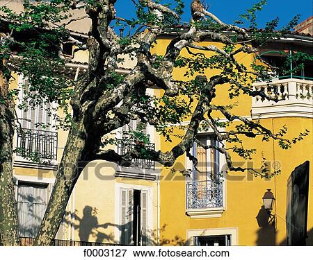 France, Aubagne, front of a house View Large Photo Image Stock Photo - France, Aubagne, front of a house. Fotosearch