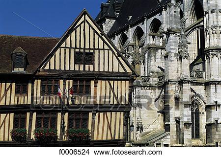 France, Normandy, House in Vernon View Large Photo Image Picture - France, Normandy, House in Vernon. Fotosearch
