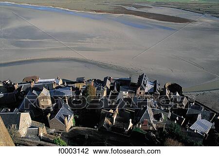 France, Normandy, Mont Saint Michel View Large Photo Image Stock Image - France, Normandy, Mont Saint Michel. Fotosearch