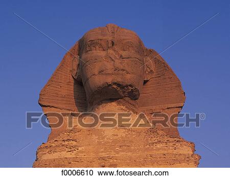 Stock Image - Egyp, Cairo, the Sphinx. Fotosearch