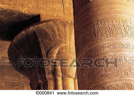Stock Image - Egyp, Edfou temple. Fotosearch