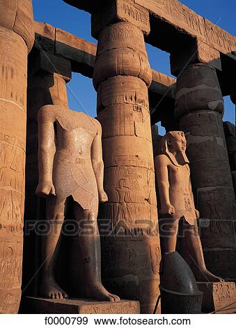 Egyp, Luxor, Luxor temple View Large Photo Image Stock Photo - Egyp, Luxor, Luxor temple. Fotosearch