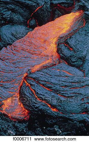 Reunion, Lava flow View Large Photo Image Stock Image - Reunion, Lava flow. Fotosearch