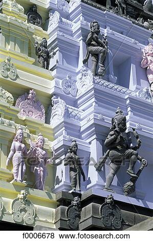 Stock Photo - Reunion, Tamoul temple. Fotosearch