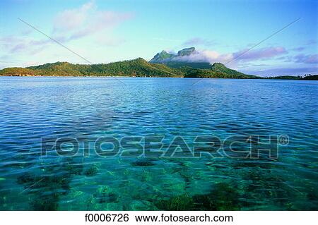French Polynesia, Bora Bora View Large Photo Image Stock Photograph - French Polynesia, Bora Bora. Fotosearch