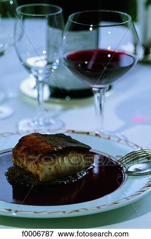 Burgundy, Restaurant table View Large Photo Image Stock Photo - Burgundy, Restaurant table. Fotosearch