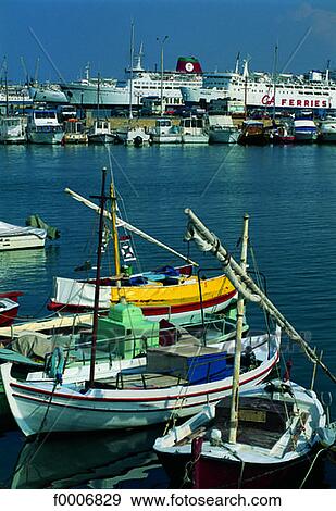Greece, Crete, Heraklion View Large Photo Image Stock Photo - Greece, Crete, Heraklion. Fotosearch