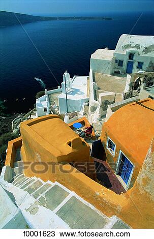 Stock Image - Greece, Santorini. Fotosearch
