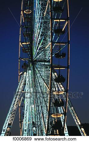France, Paris, The Big Wheel View Large Photo Image Stock Photo - France, Paris, The Big Wheel. Fotosearch
